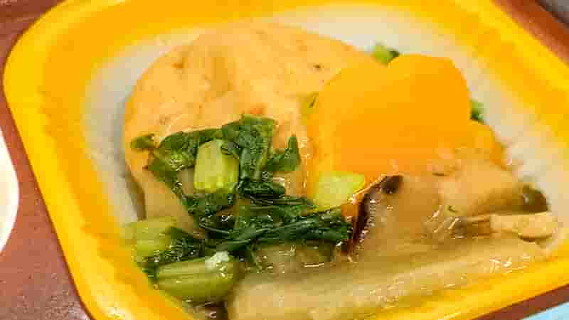 低糖質セレクトF鯵の柚庵焼きの副菜がんもの煮付の写真です。