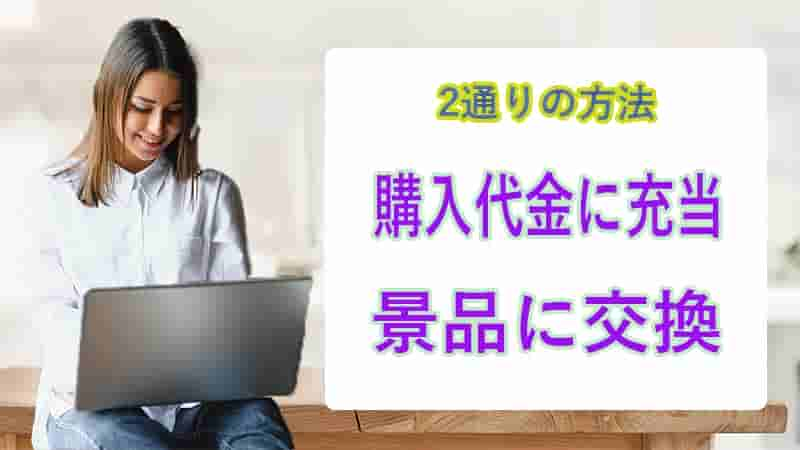 食宅便のポイントの使い方は「代金に充当」「景品交換」の2通りの方法があります